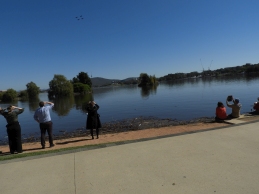 Over Lake Burley Griffin Over Lake Burley Griffin