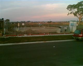block to the north